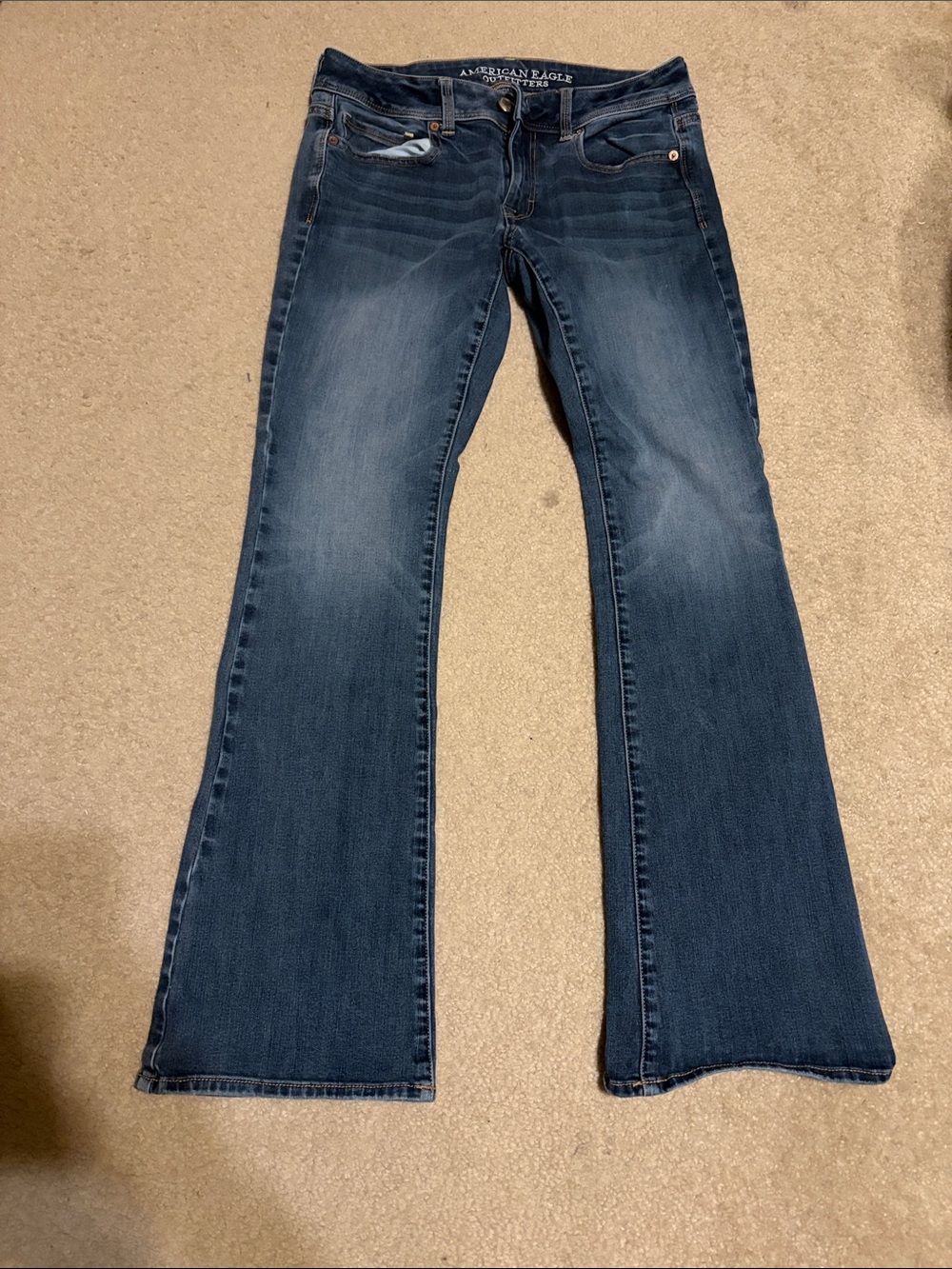 American Eagle Outfitters Women's Super stretch kick boot